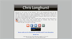 Desktop Screenshot of chris-longhurst.com